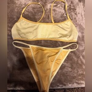 Yellow Bikini Set